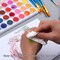 36 Colors Watercolor Paint Set, Watercolor Pan Set with 10 Nylon Brushes and 6 Refillable Water Brushes. Perfect for Adults, Children and Beginner Artists.